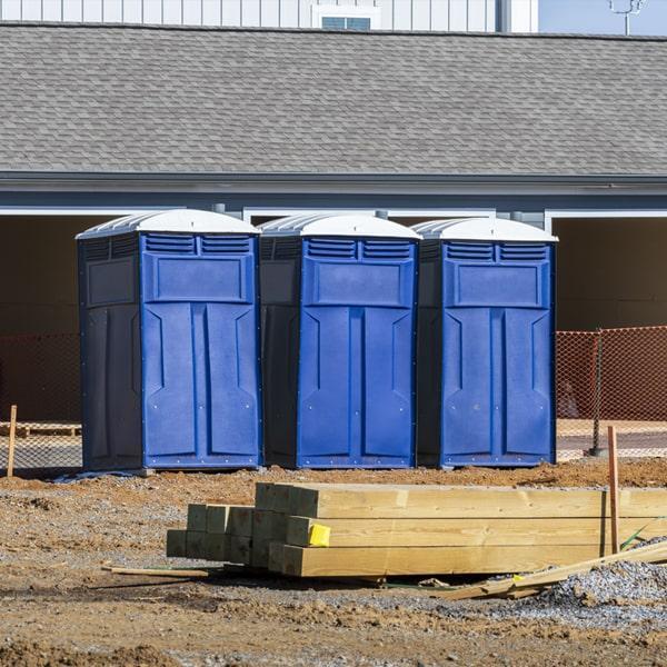 job site portable restrooms offers weekly cleaning and maintenance services for all of our portable toilets on job sites